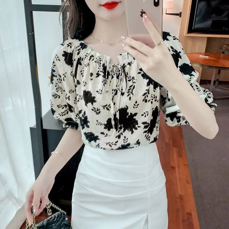 Floral Blouse Summer