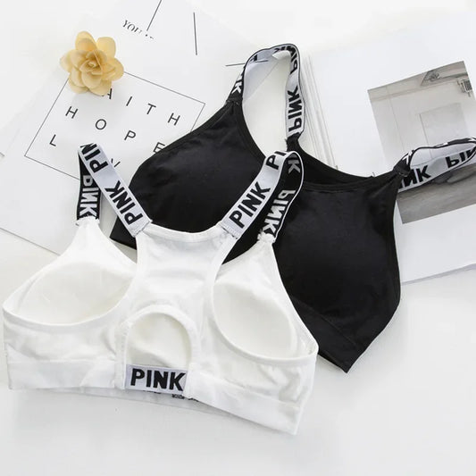 Push Up Bra Fitness Seamless Bra With Pad Strappy Back