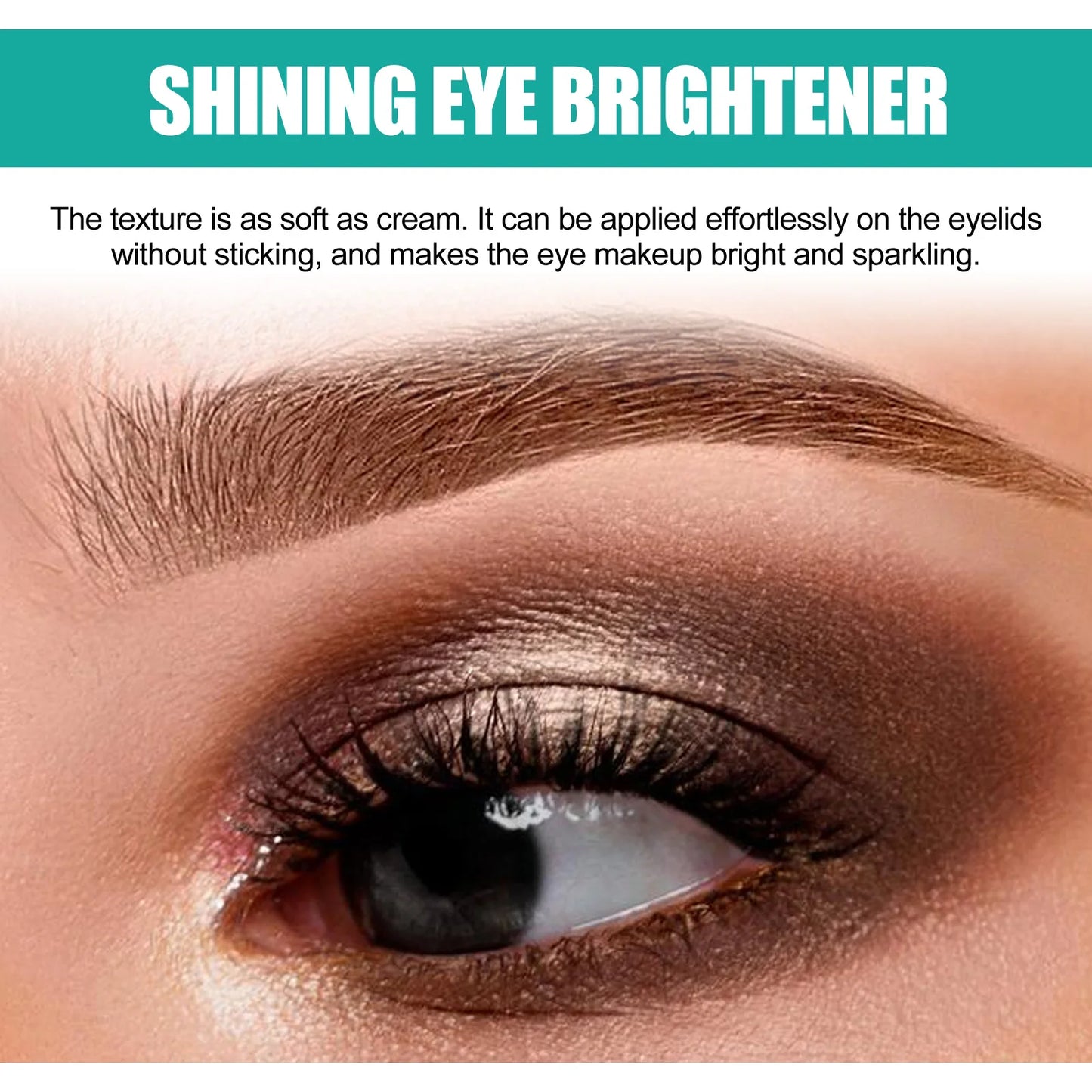 5pcs/set Shimmer Eyeshadow Stick Eyeshadow Highlight Waterproof  Pearlescent Glitter Eye Shadow Pencil