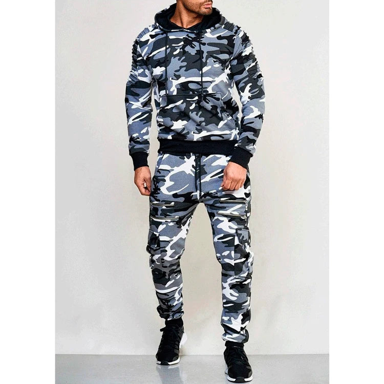 Spring And Autumn Camouflage Suits Outdoor Sports Wear-resistant Labor Set