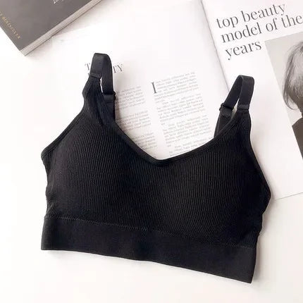 Seamless Sports Bra Fitness Top Yoga Bra Running Crop Top Push Up Sport Bra
