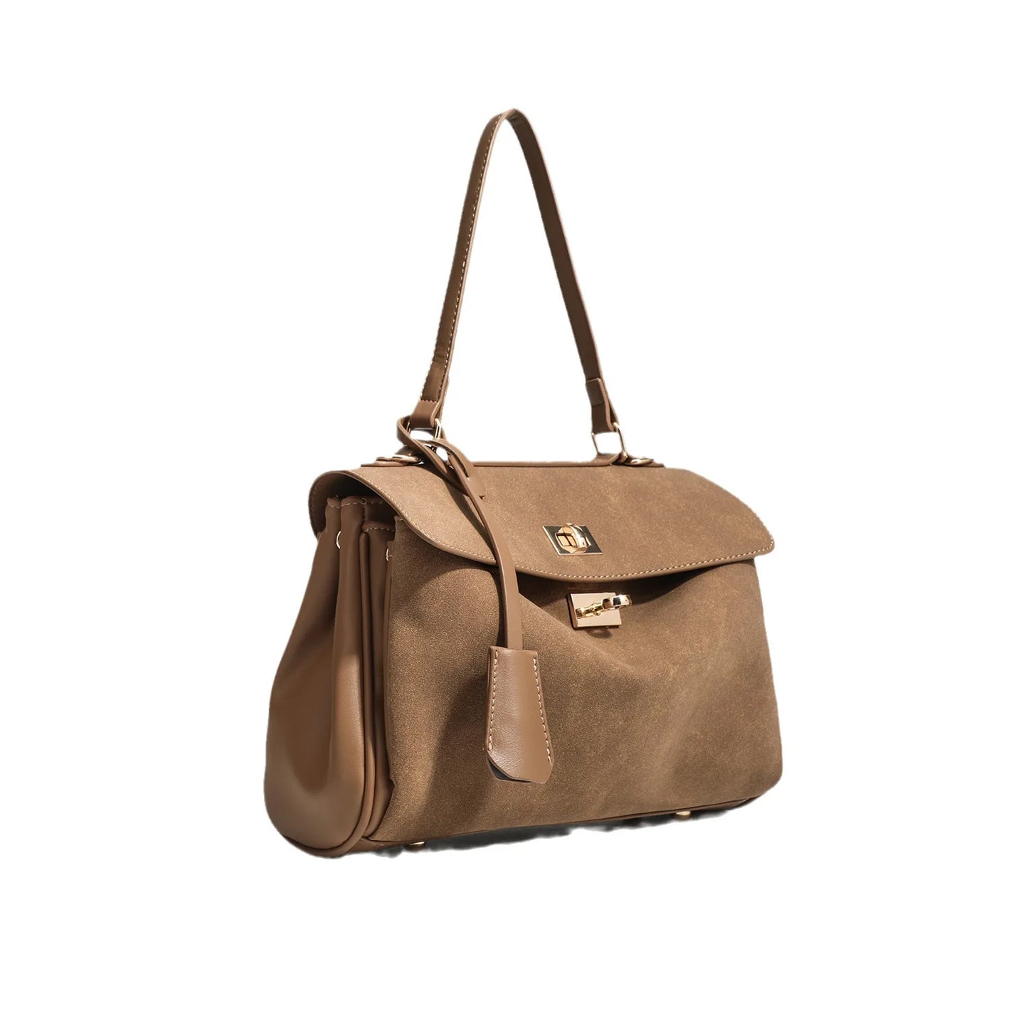 Luxury Women's Tote Bag Suede Leather Shoulder Bags Female Soft Handbags High Quality Messenger Bag Ladies Satchels