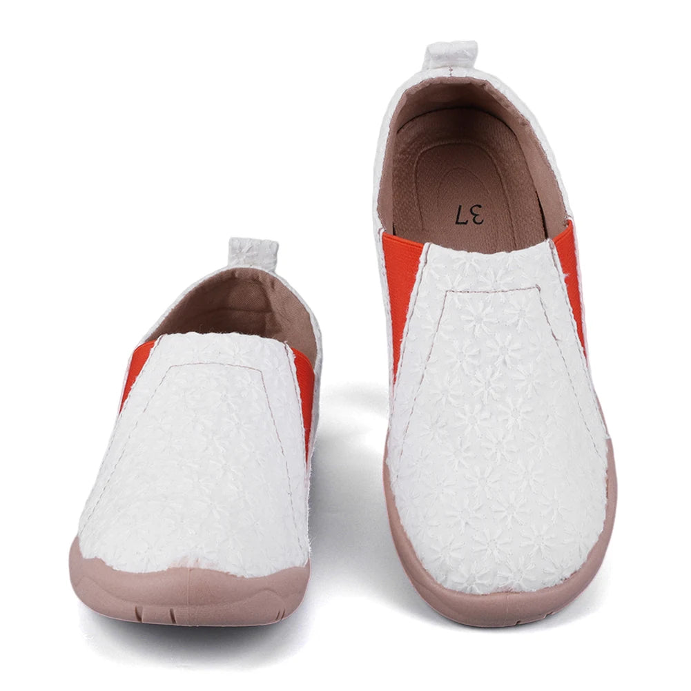 Art Painted Loafers Anti Slip Canvas Walking Shoes Casual Travel Shoes Lightweight Walking Loafers