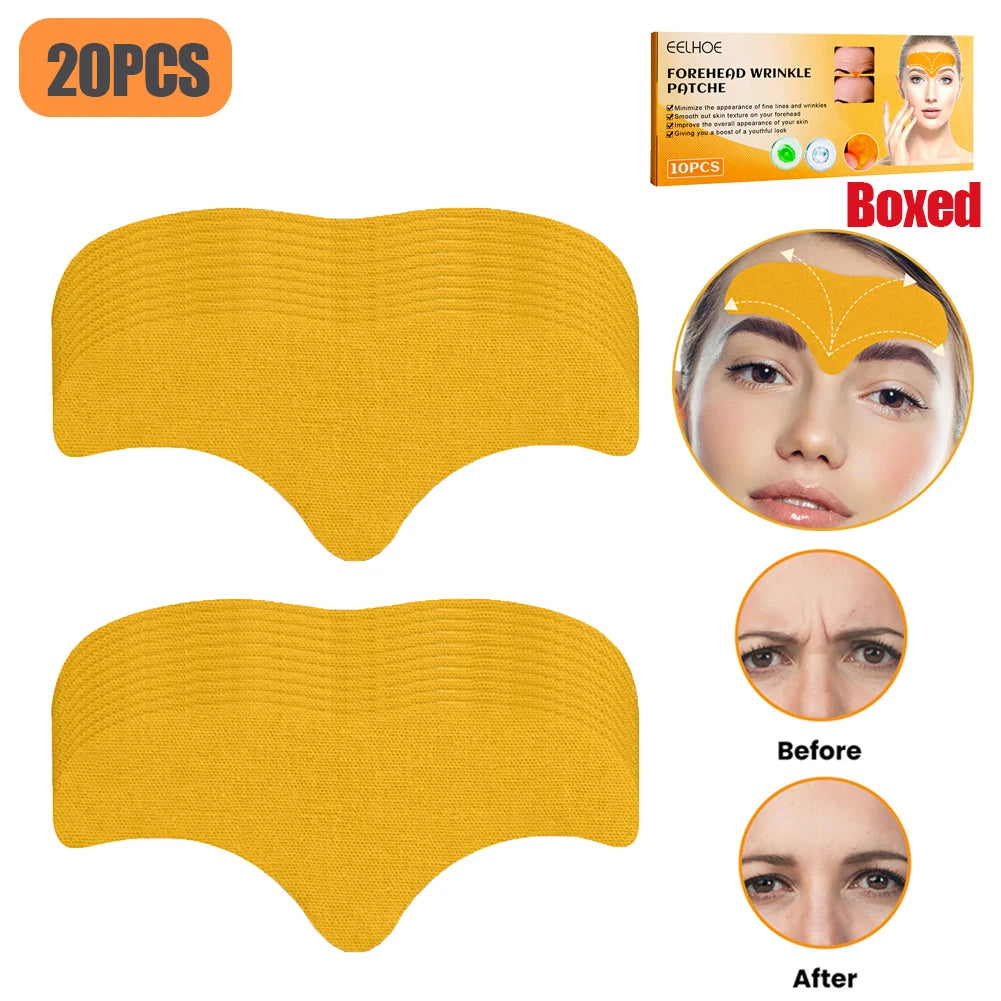 100-10pcs Collagen Forehead Wrinkle Patch