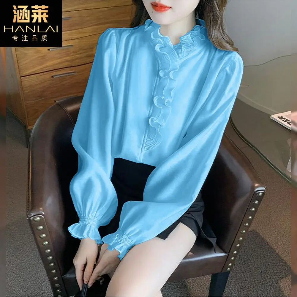 Lace Chiffon Shirt