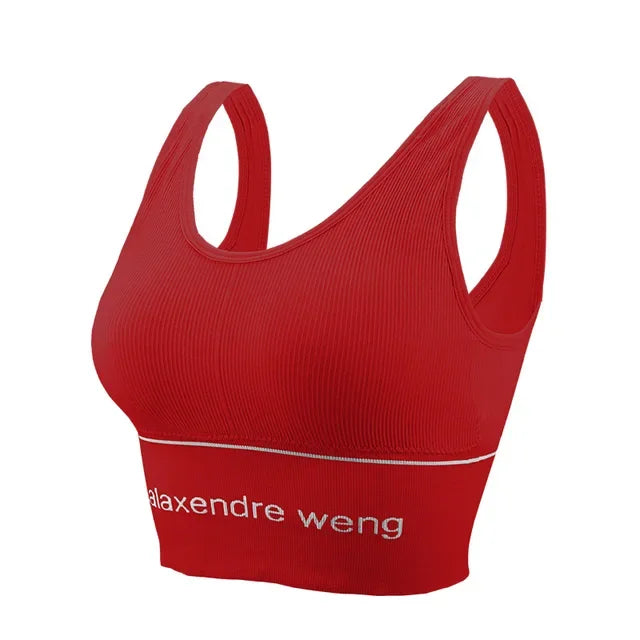 Sports Bra Workout Crop Top Yoga Bra Gym Accessories