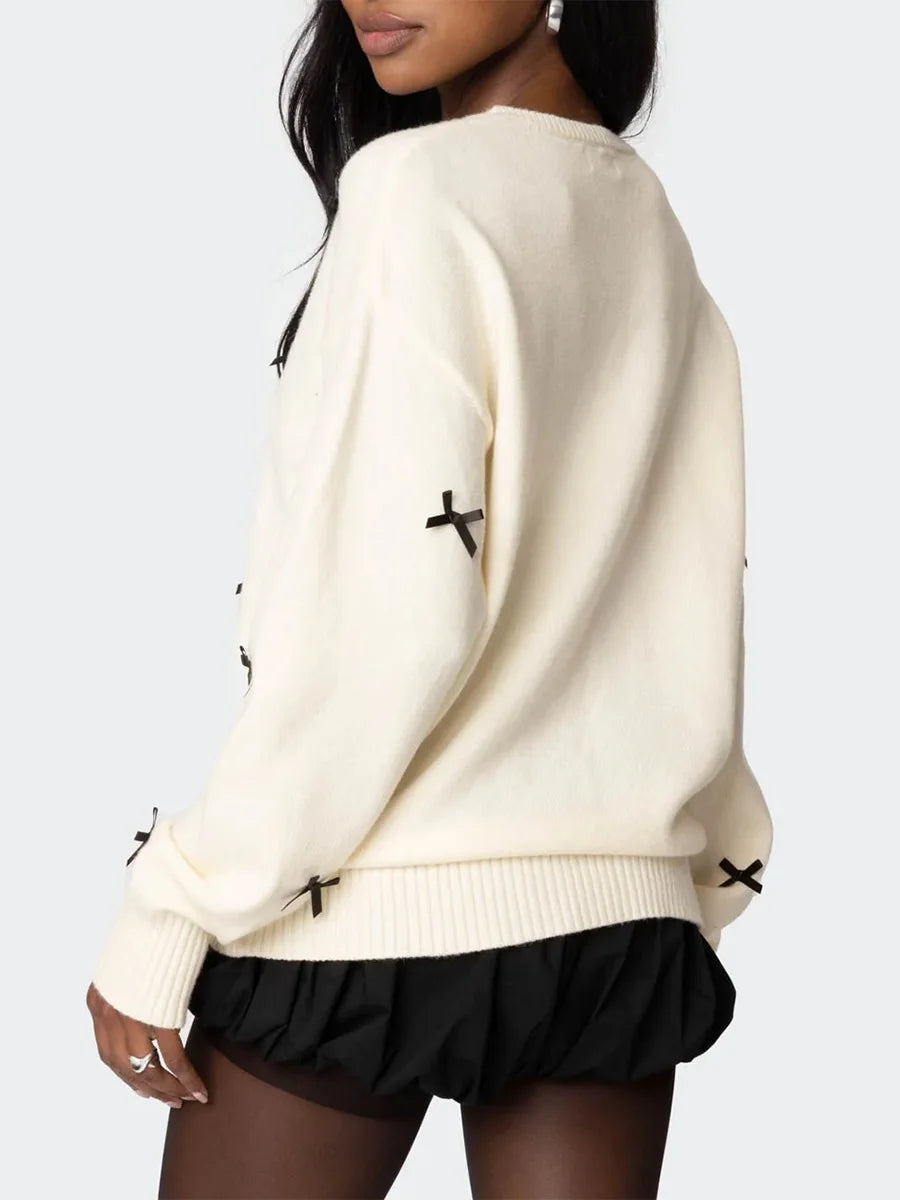 Women s Winter Cable Knit Sweater Round Neck Long Sleeve Ribbed Hemline Solid Color Warm Cozy Casual Pullover
