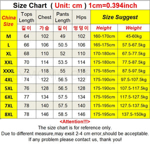 Plus Size 8xl Summer Men's Tracksuits Sets Fashion Casual Quick Dry T-Shirts Shorts Suits Male Oversize 7xl 6xl Sportswear