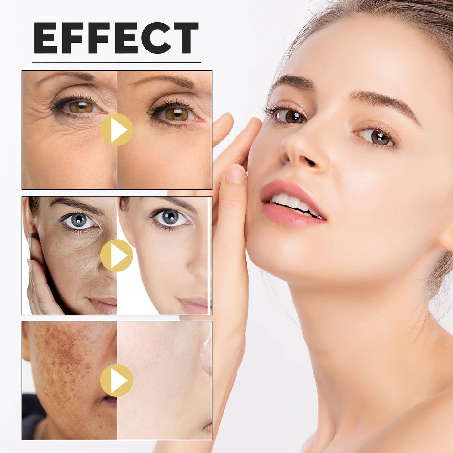 5Boxes Hyaluronic Acid Firming Essence Diminish Spots Reduce Wrinkles Improve Dry Skin Brighten Skin Tone