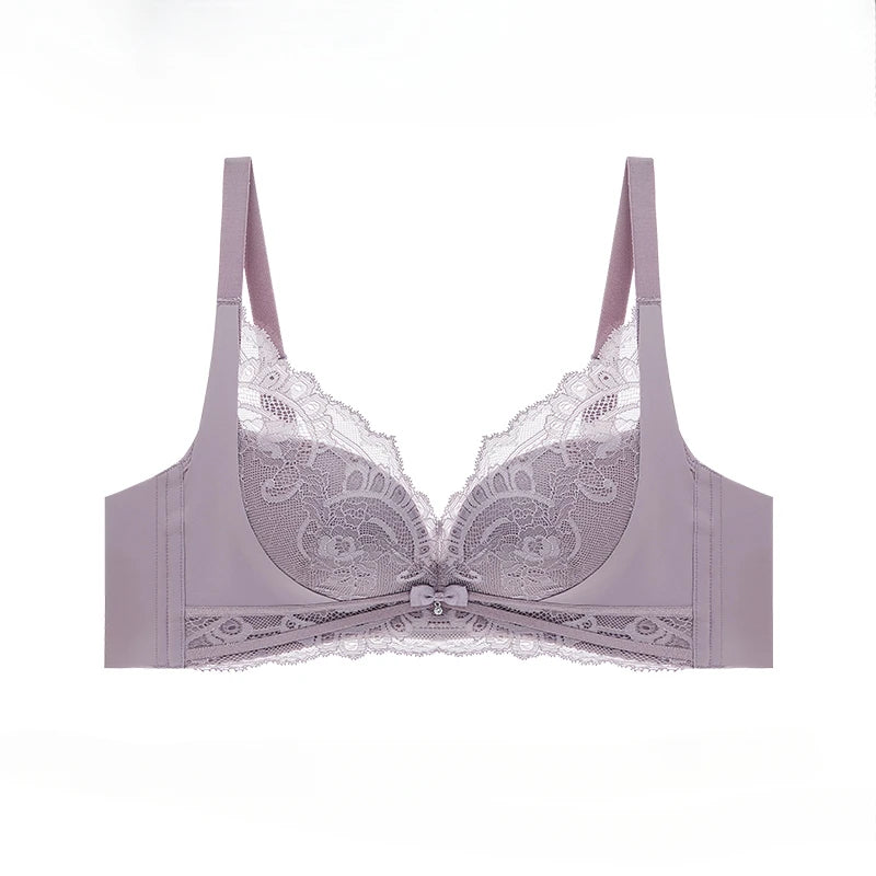 Floral Lace Bra Unlined Underwire