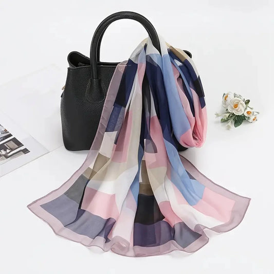 Lightweight Print Pattern Scarf Fashion Scarves Sunscreen Shawls