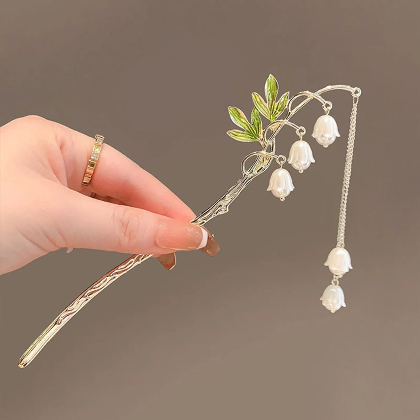 Pearl Rhinestone Flower Hairpins Hair Accessories Pearl Hairpins Flower Hair Pins Hair Ornaments Hair Stick