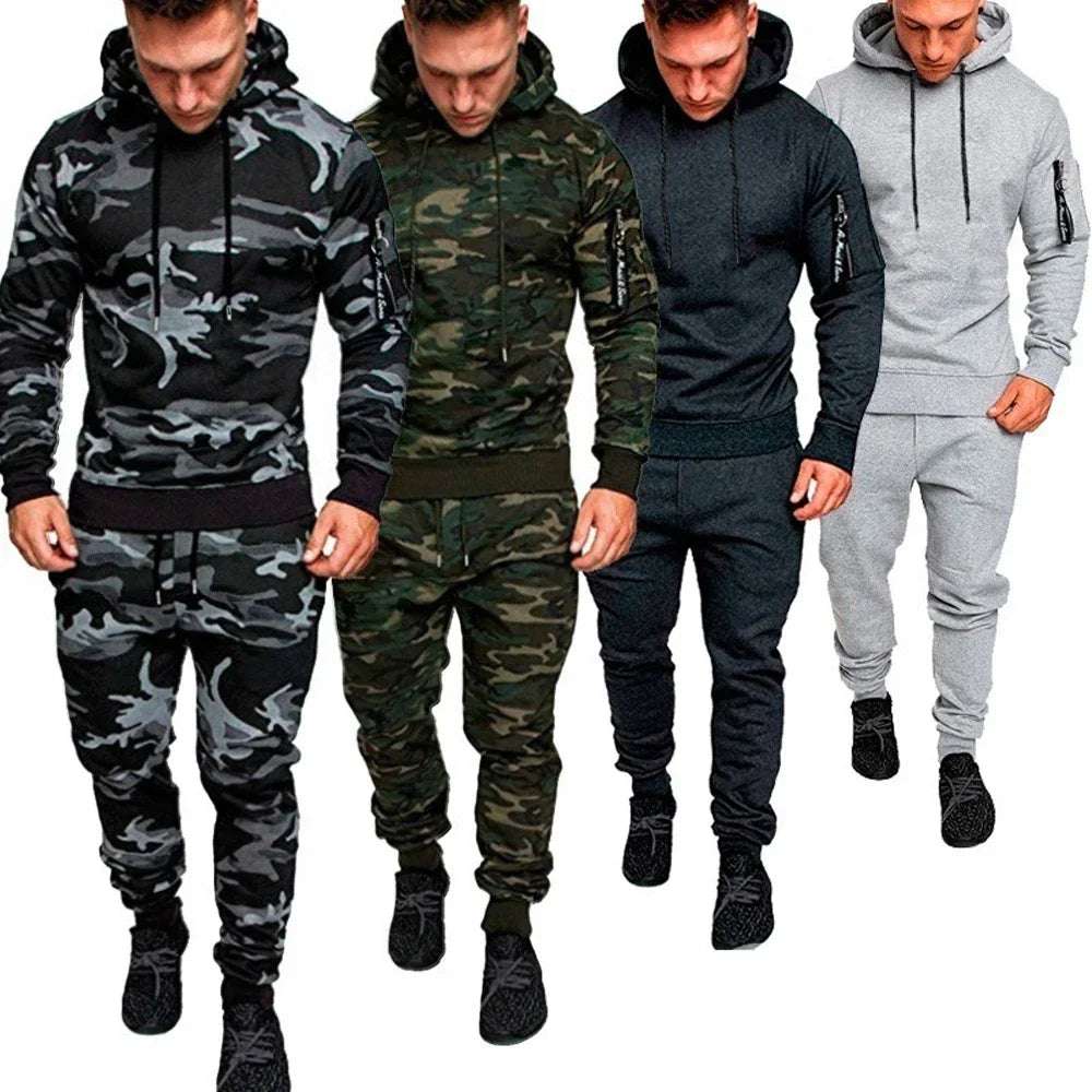 Spring And Autumn Camouflage Suits Outdoor Sports Wear-resistant Labor Set