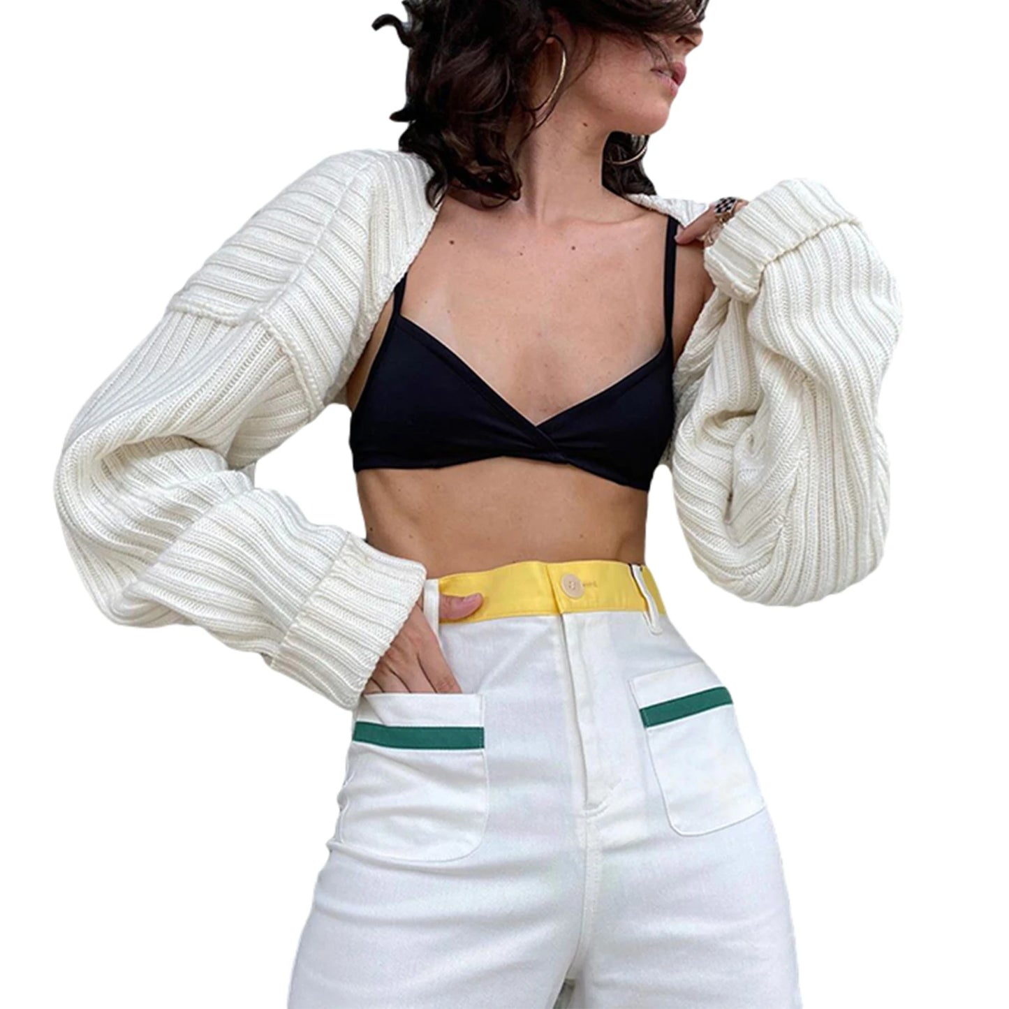 Women s Stylish Knit Sweater Jacket Chic and Cozy Solid Color Cardigan with a Flattering Loose Fit for a Trendy Look