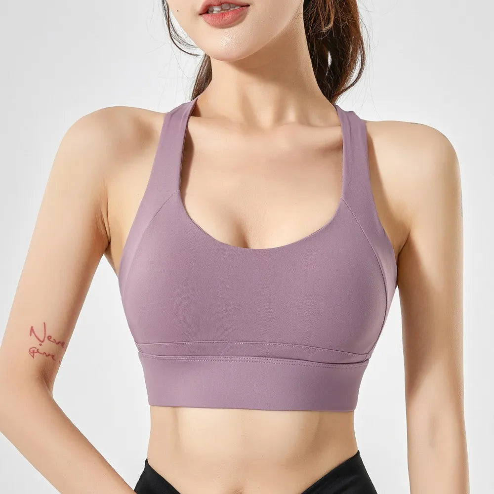 Pilates Sports Bra  Comfortable High Supporter Sports Bra Yoga  Bra Top