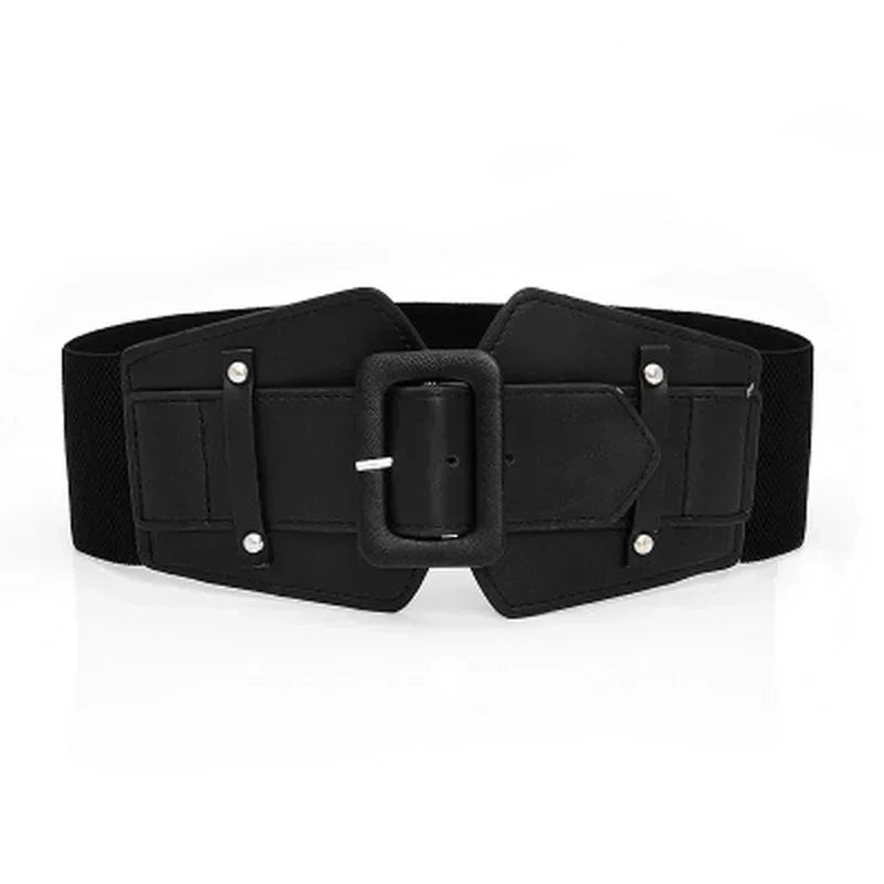 Wide Corset Belt High Quality Brow Big Waistband No Pin Accessories