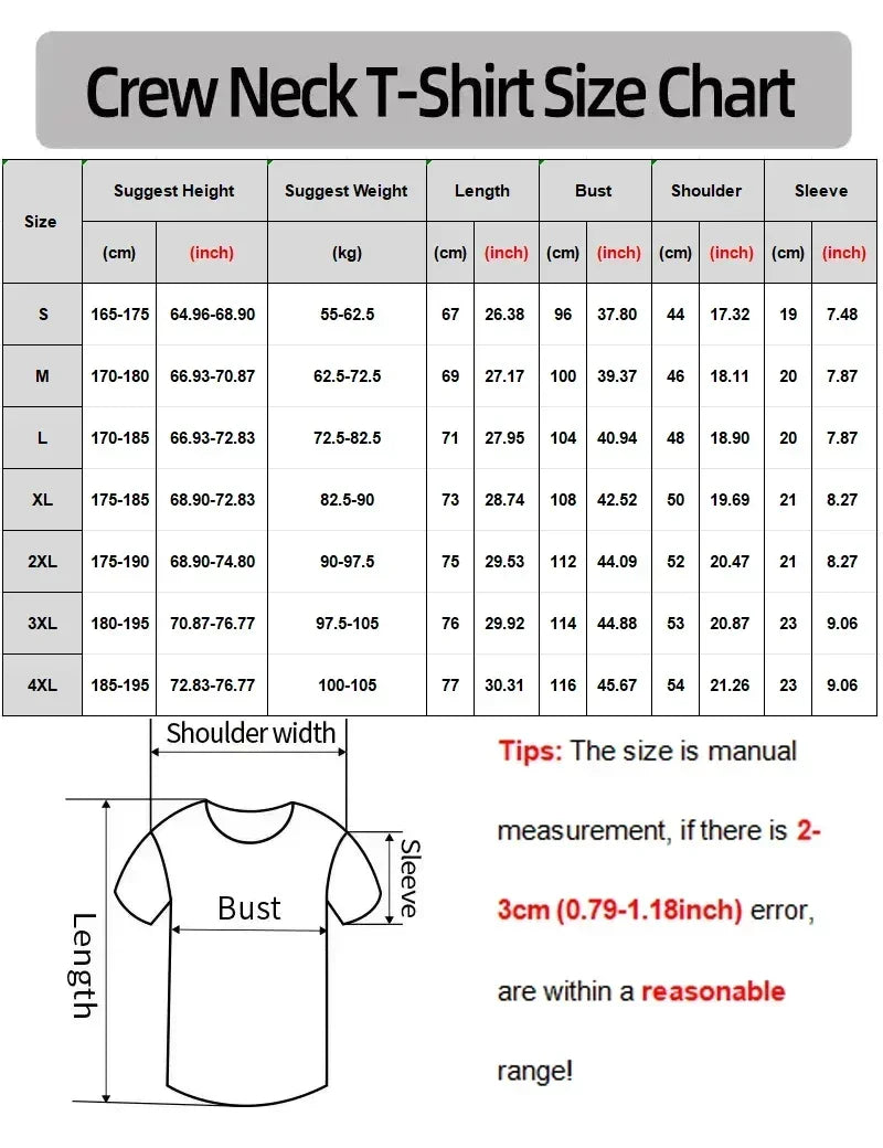 The same fashion T-shirt for men and women  summer short sleeve loose