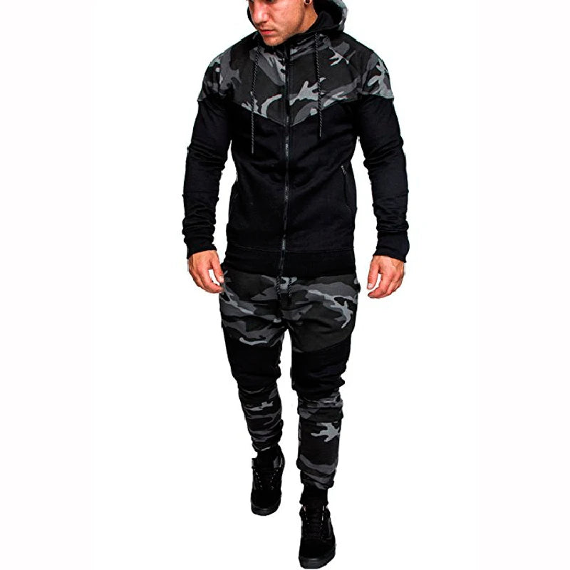 Spring And Autumn Camouflage Suits Outdoor Sports Wear-resistant Labor Set