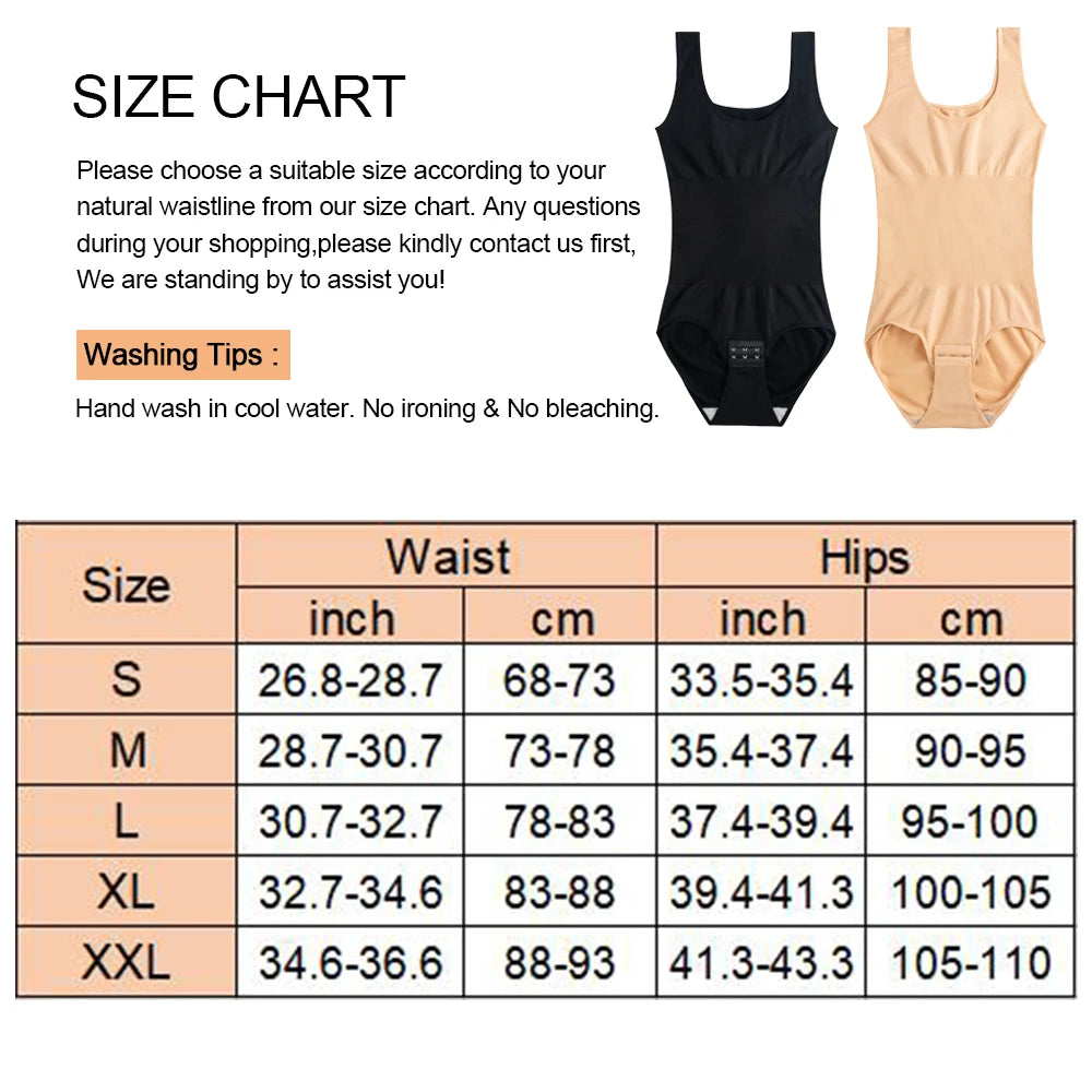 Bodysuit Shapewear Full Body Shaper Tummy Control Slimming Body Suits Open Crotch Shapewear