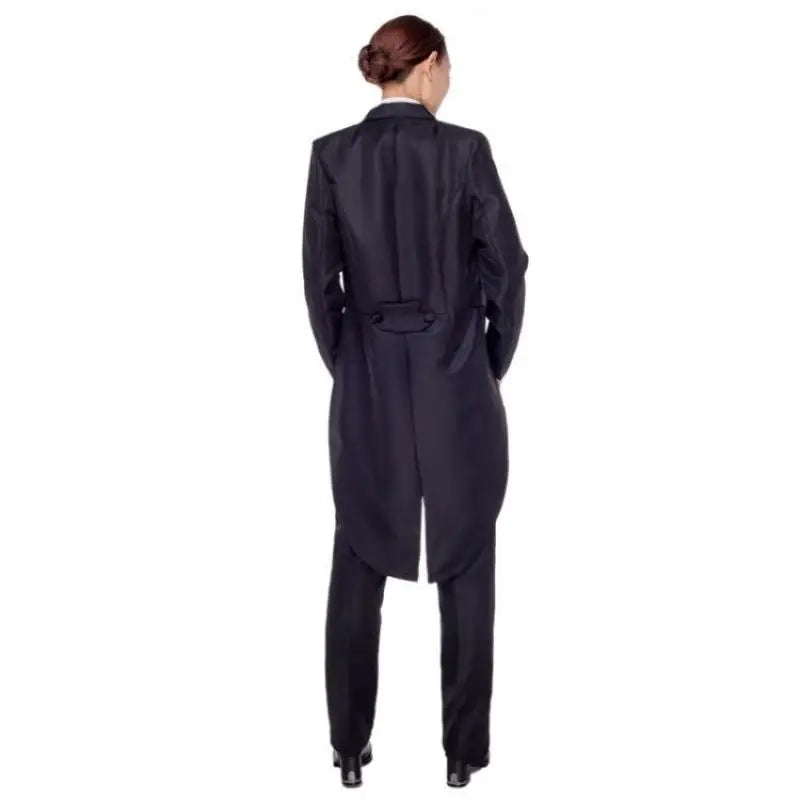 Men's Tuxedo Suits Set Classic Formal Tailcoat Tuxedo 2 Pcs Sets  Fashion Party Wedding Prom Clothing Male (Jacket+Pants)