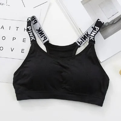 Push Up Bra Fitness Seamless Bra With Pad Strappy Back