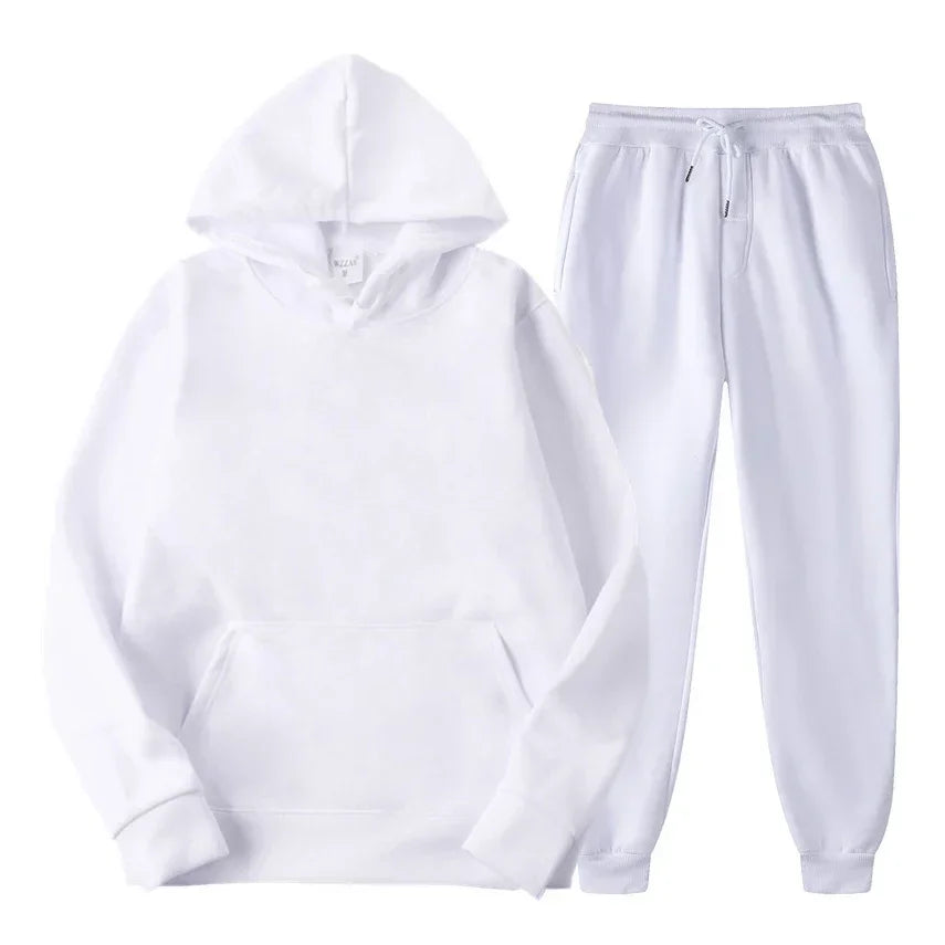 Sweatsuit Set Hoodies + Sweatpants Sports Women's Suit Track Suits