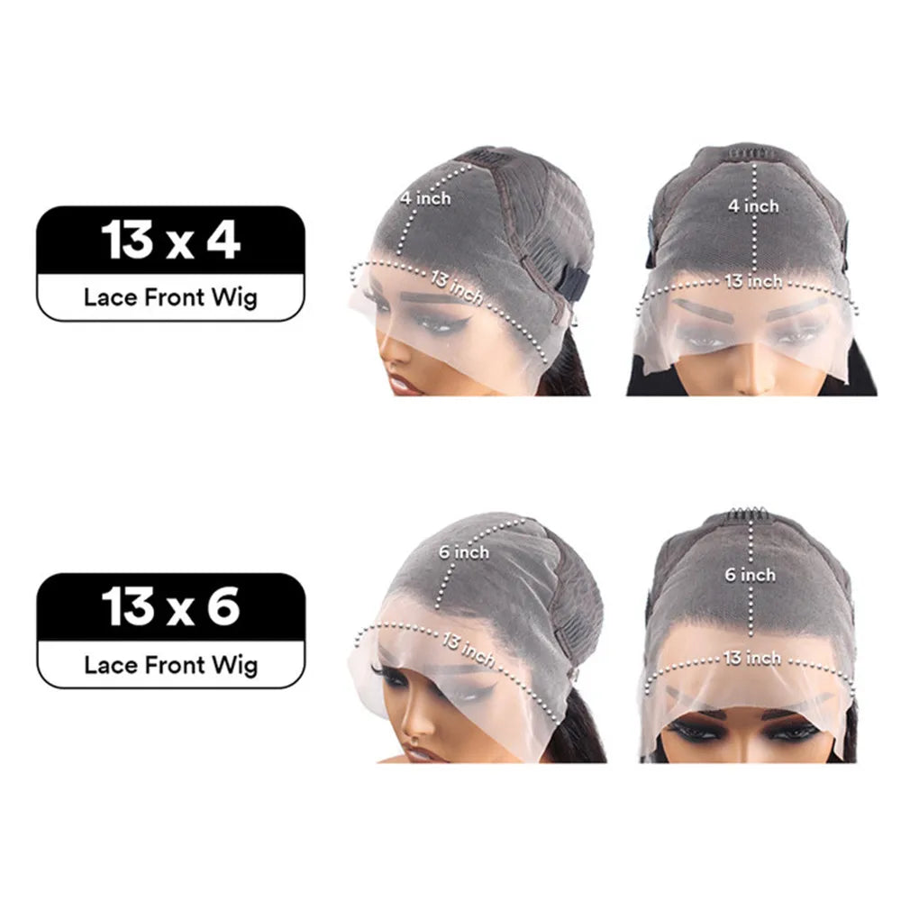 13x6 Hd Transparent Body Wave Lace Front Wig Colored Highlight Human Hair Wigs  4/27 Blonde
