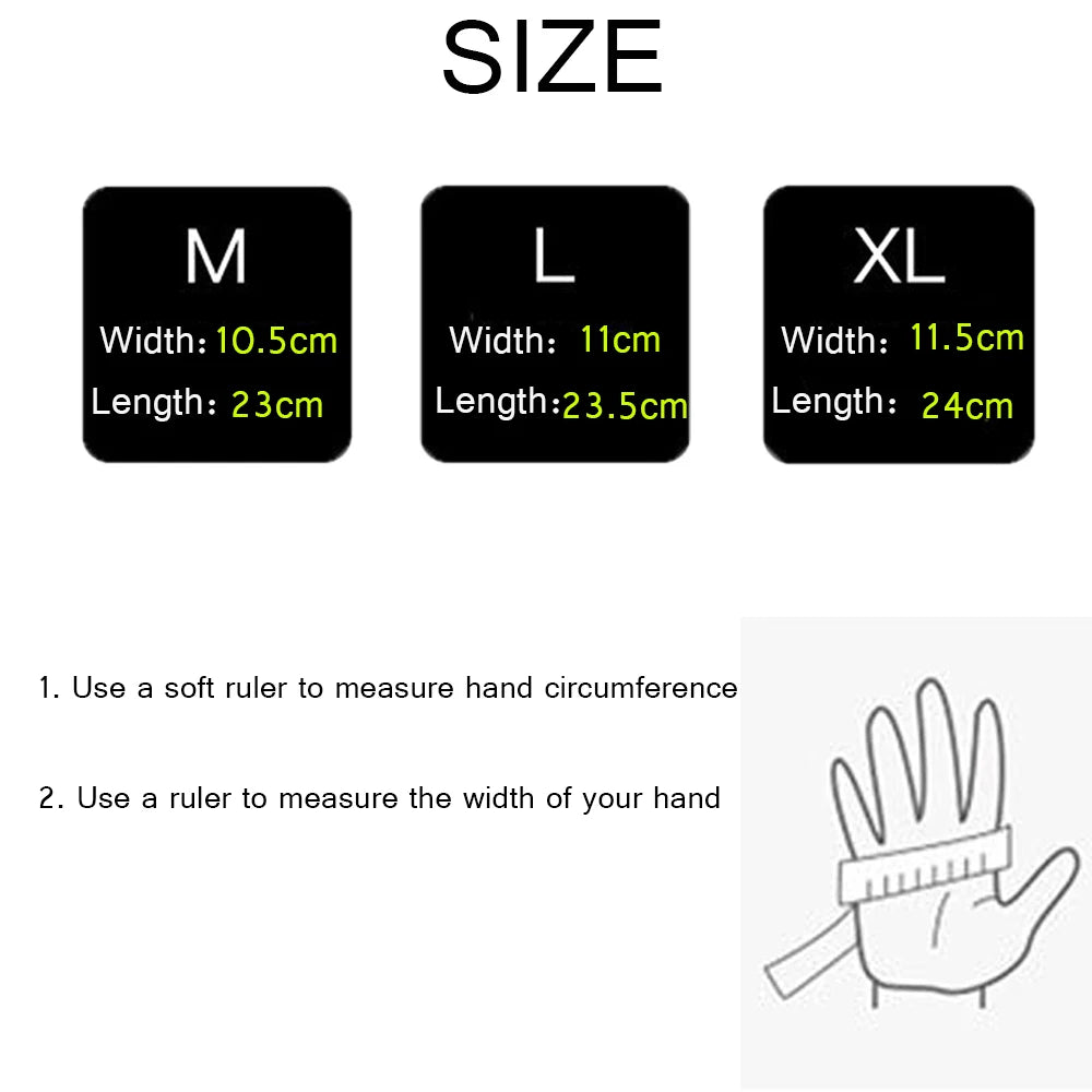 Winter Warm Cycling Gloves Skiing Windproof Gloves Waterproof