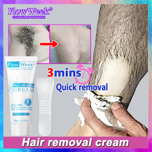 Painless Hair Removal Underarm Private Facial Body Leg Hair Remover Cream