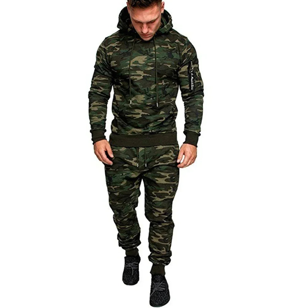 Spring And Autumn Camouflage Suits Outdoor Sports Wear-resistant Labor Set