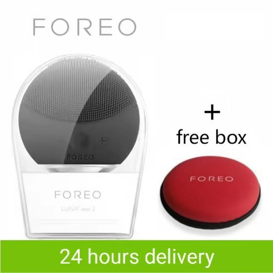 mini 2 facial silicone facial cleansing brush, USB charging, waterproof, level 8