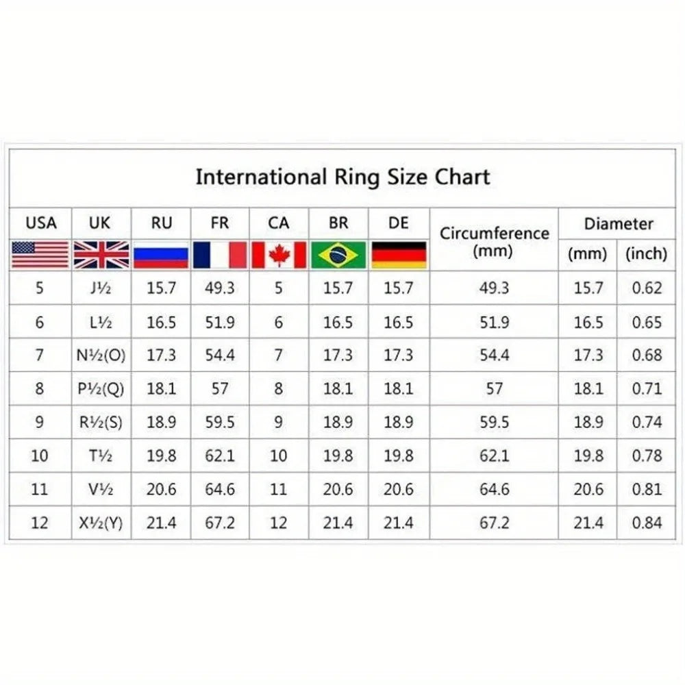Rings Sterling Silver White Stone Jewelry Rose Gold Plated Champagne Cubic Zirconia