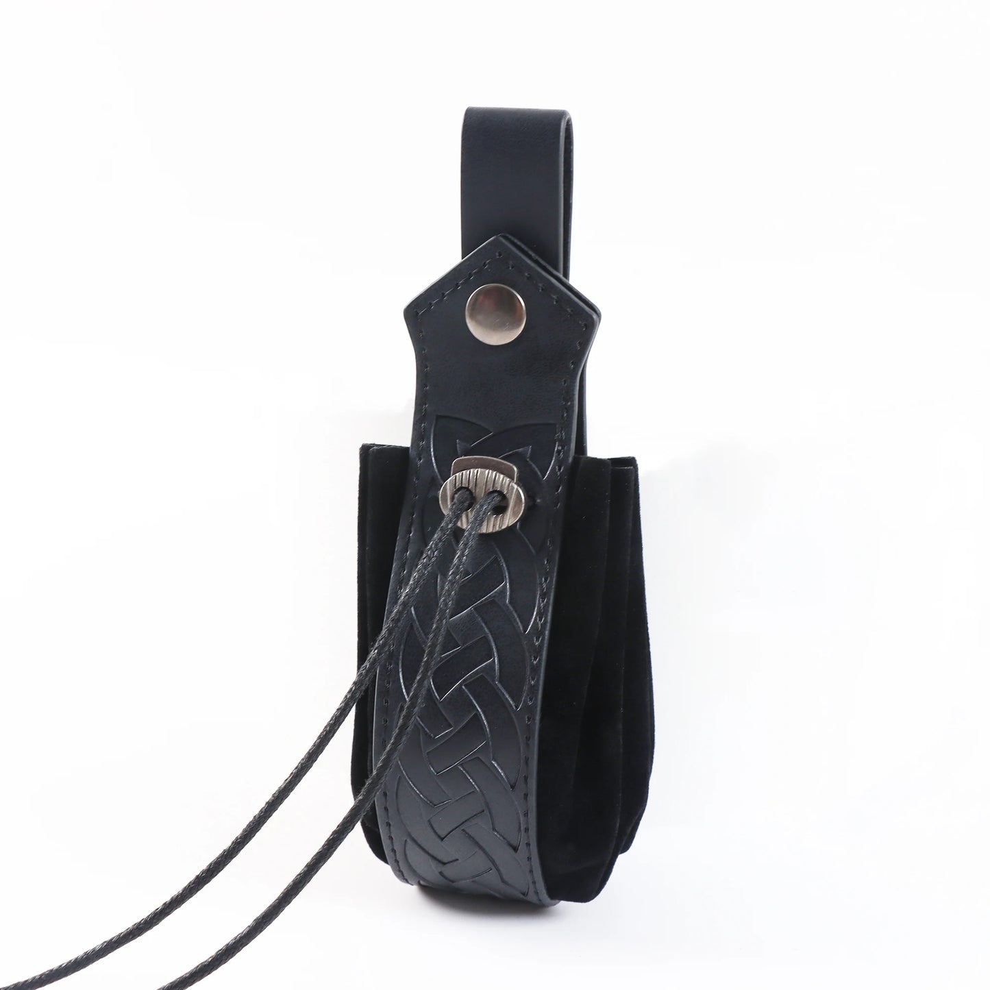 Renaissance Accessories 6 Pack Medieval Pirate PU Leather Belt Bag Cork Potion Bottle Belt