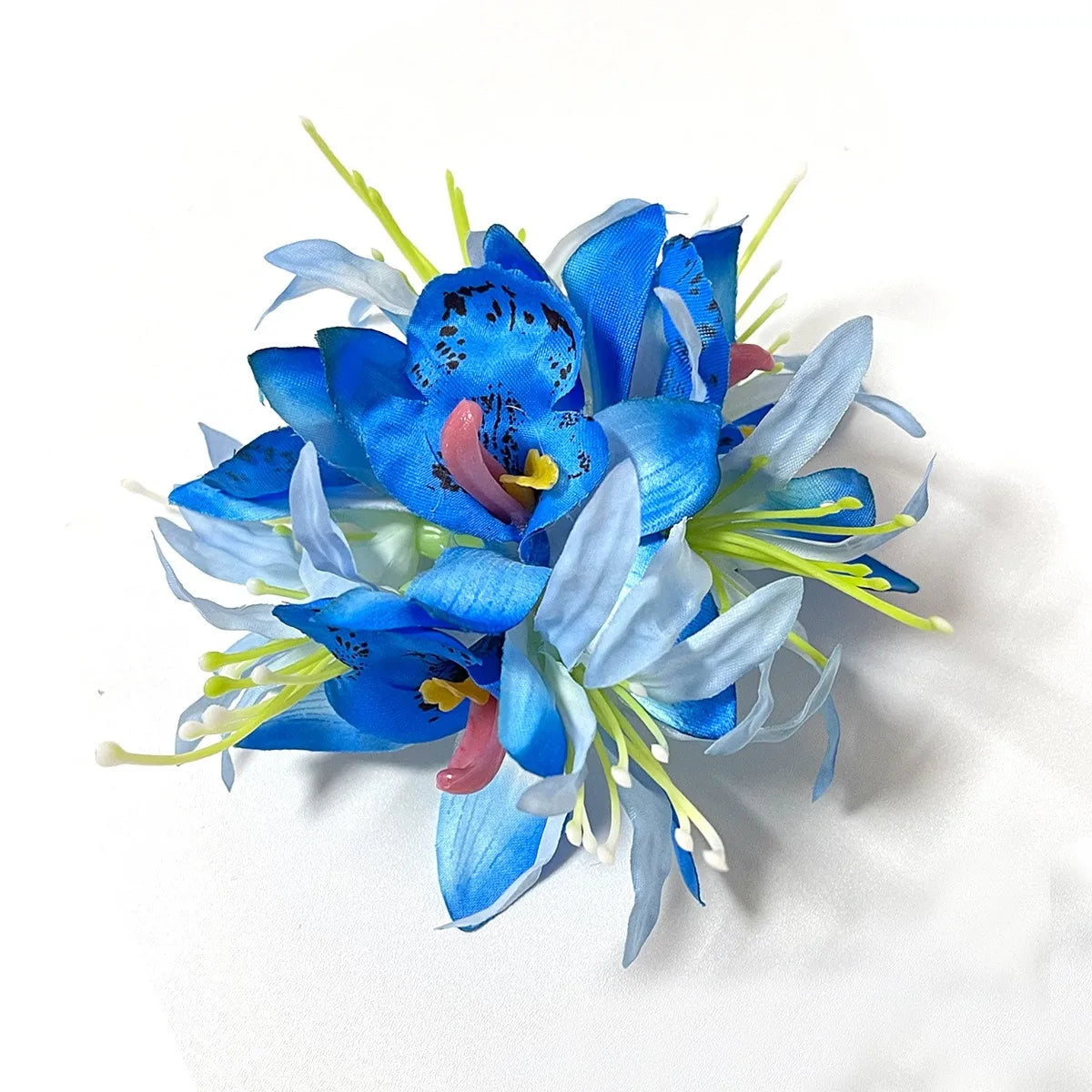 Large Sweet Equinox Flower Hair Clips Simulated Orchid Flower Hair Pins Beach Hawaii Vacation Floral Hair Clips Hair Accessories