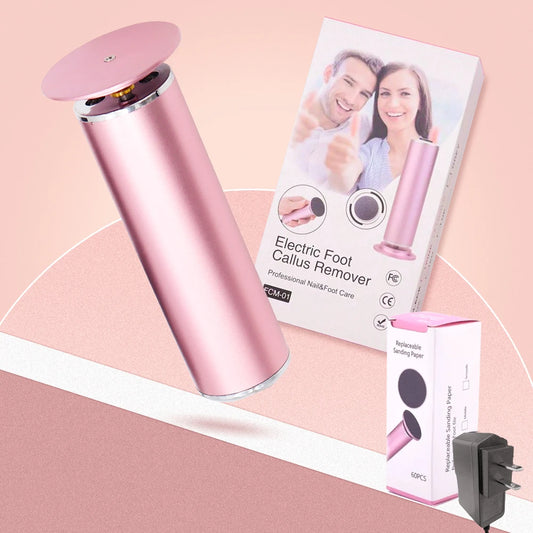 Electronic foot file pedicure sander for removing dead skin, electric callus remover
