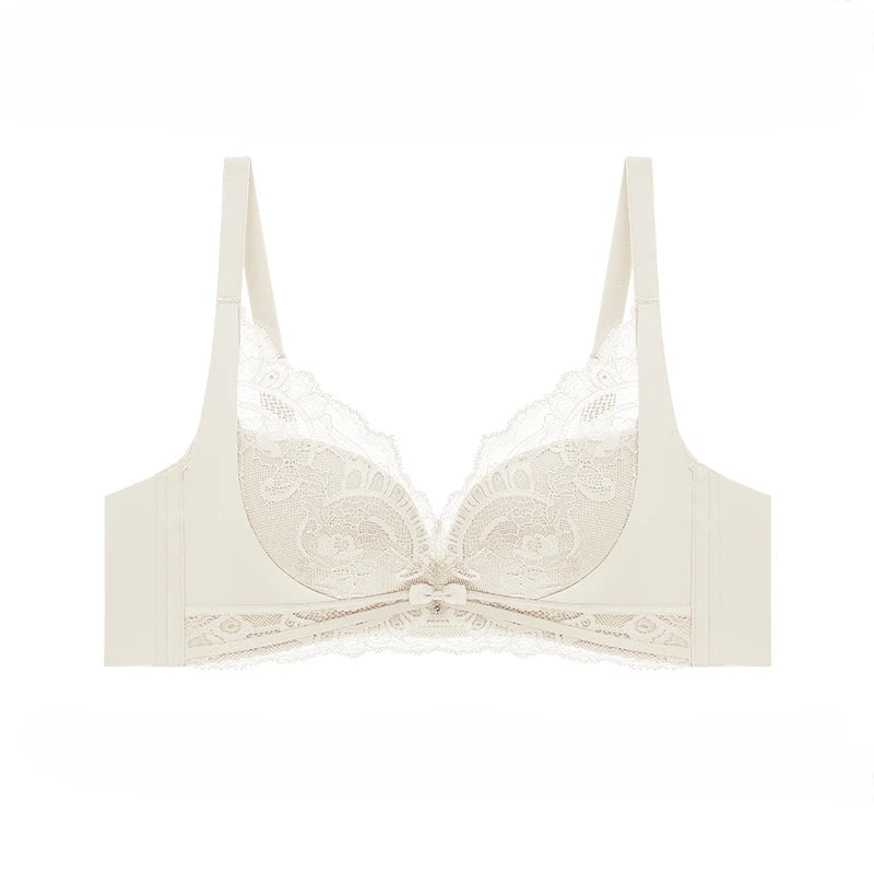 Floral Lace Bra Unlined Underwire