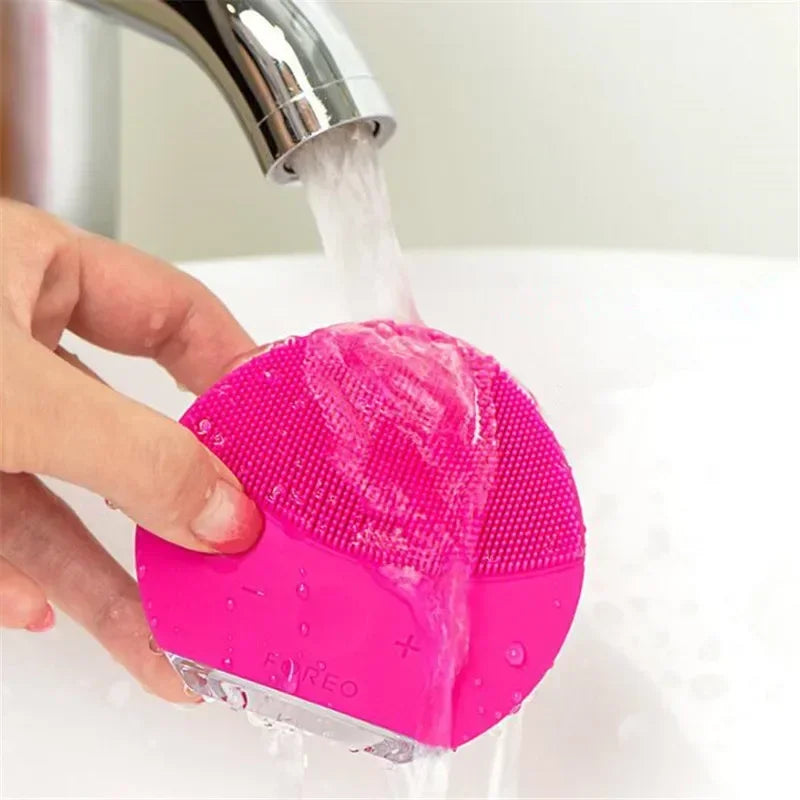mini 2 facial silicone facial cleansing brush, USB charging, waterproof, level 8