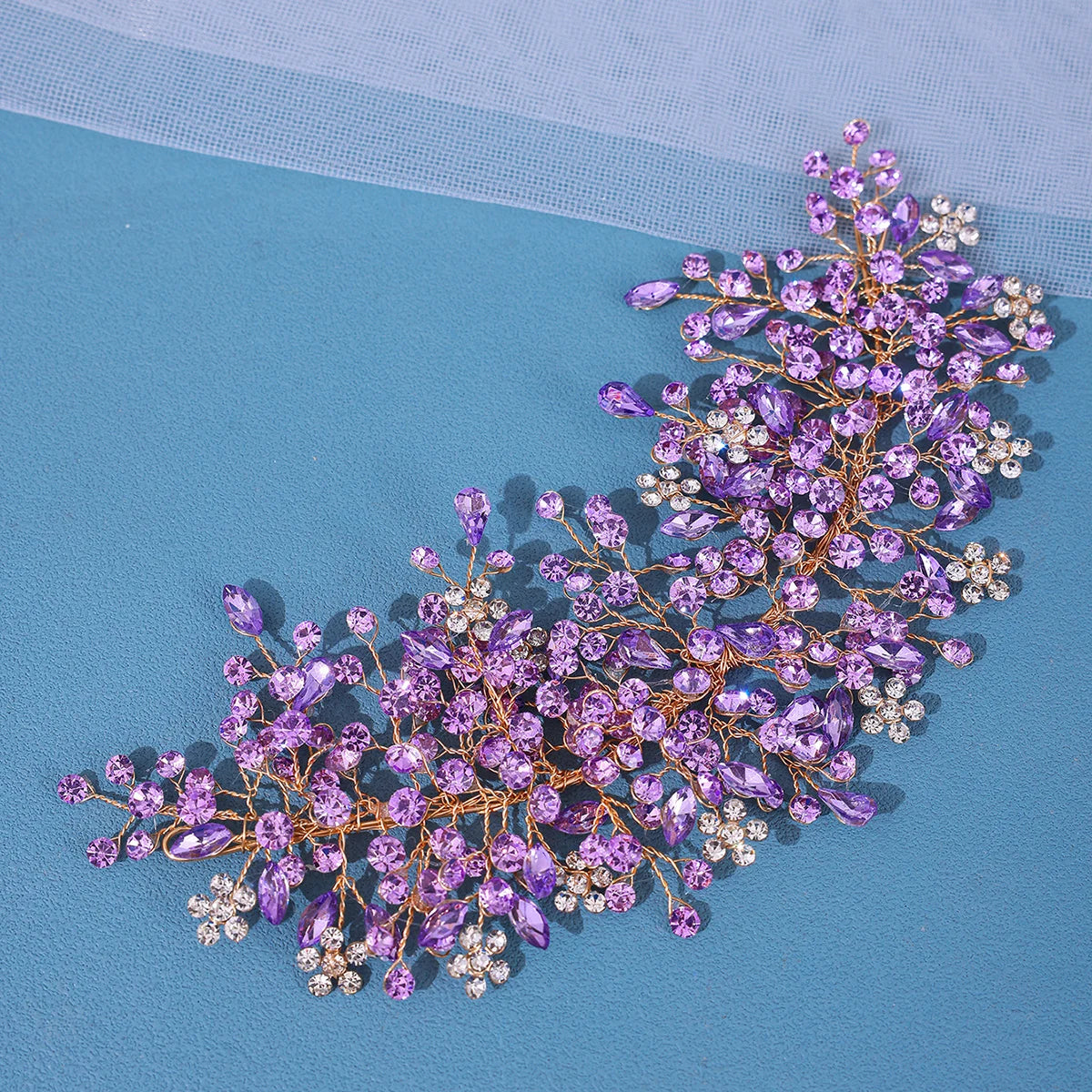 Crystal Rhinestone Headbands Hairbands For Women Hair Accessories Jewelry Band