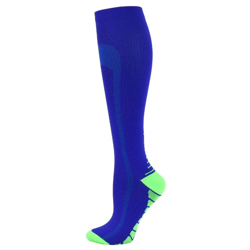 Compression Socks Knee High 20-30 Mmhg Fit Medical Edema Diabetes Varicose Veins Running Marathon Compression Sports Socks