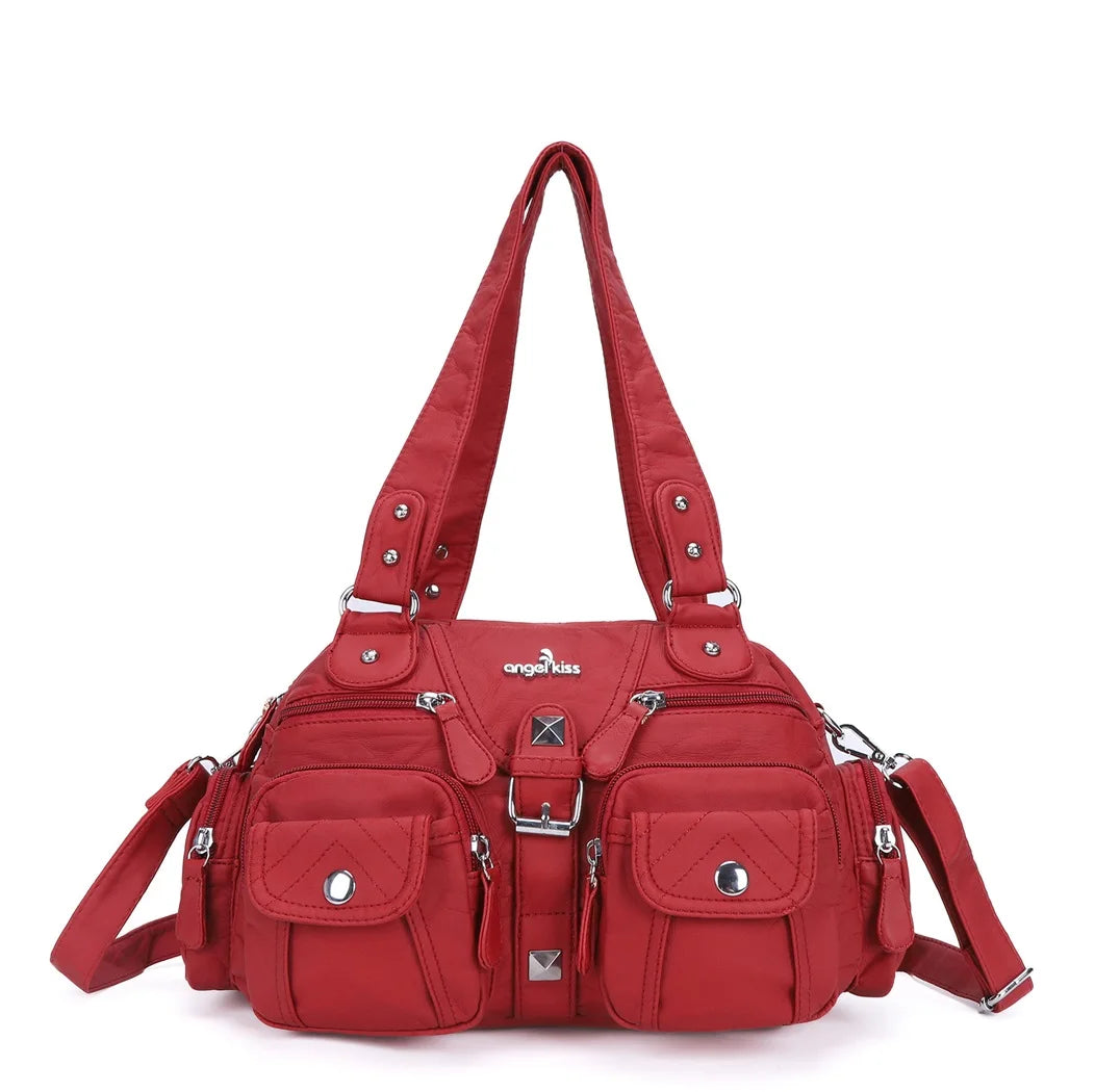 Handbags Satchel Top-handle Handbag PU Shoulder Bag Dumpling Pack  Shoulder Bags