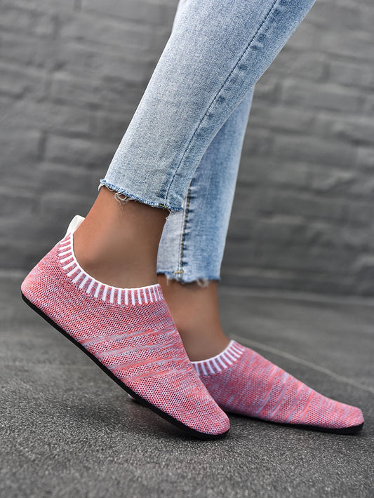 Slip On Slippers for Women Lightweight Non-Slip House Sock Slippers Barefoot Home Yoga Sock Shoes Indoor