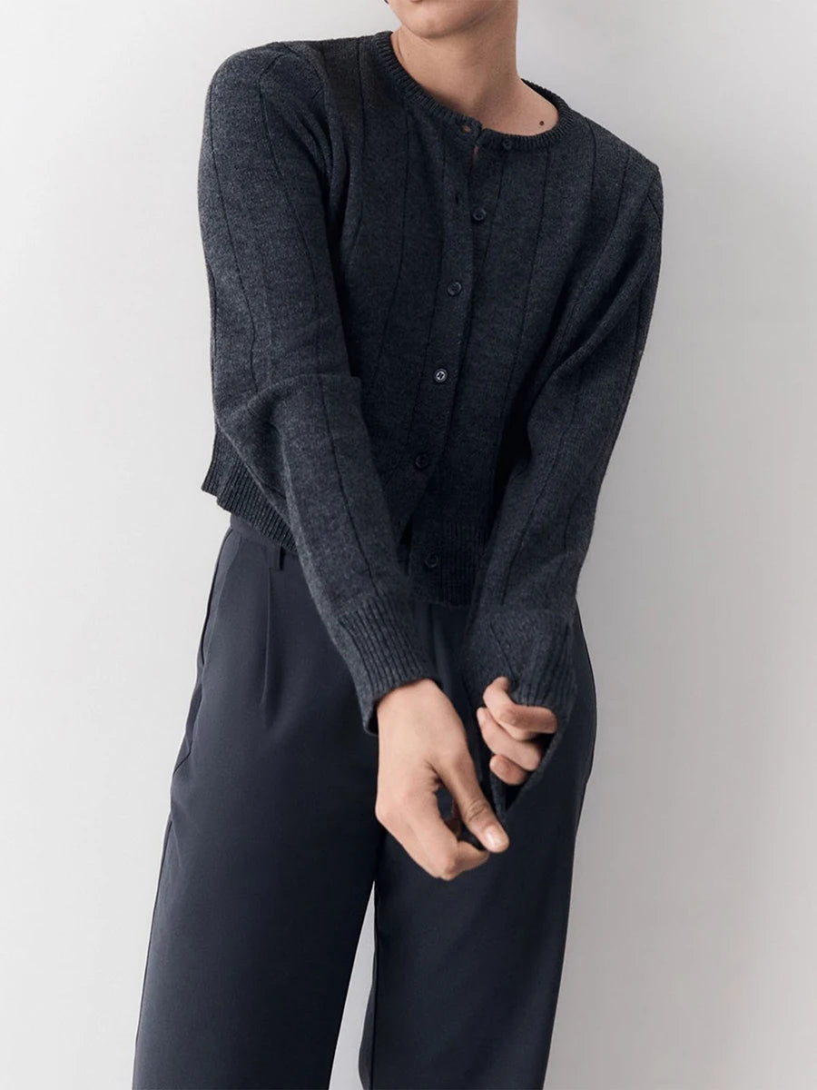 Women s Sweater Cable Knit Long Sleeve Solid Color Casual Loose Fit Ribbed Hem and Cuffs