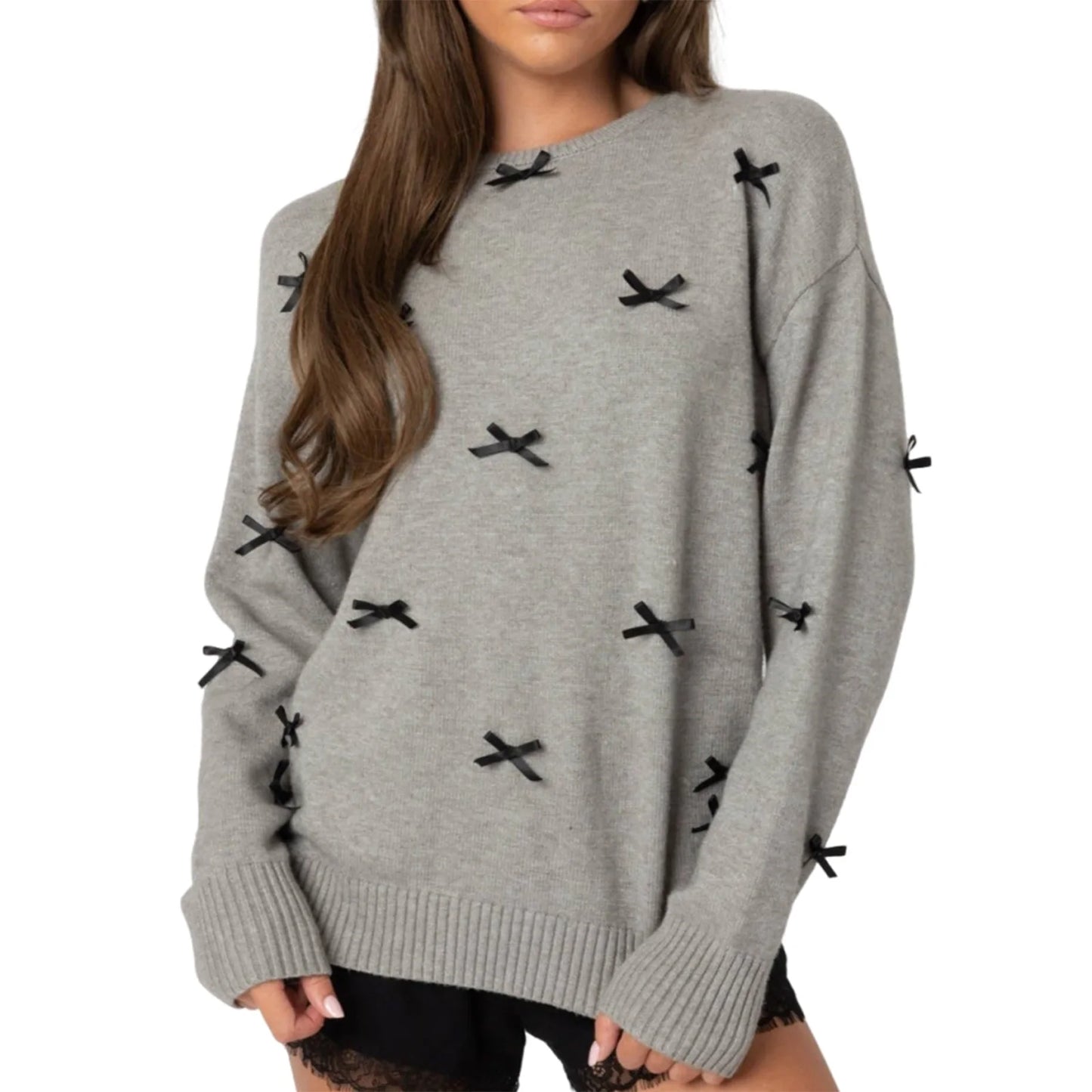 Women s Winter Cable Knit Sweater Round Neck Long Sleeve Ribbed Hemline Solid Color Warm Cozy Casual Pullover