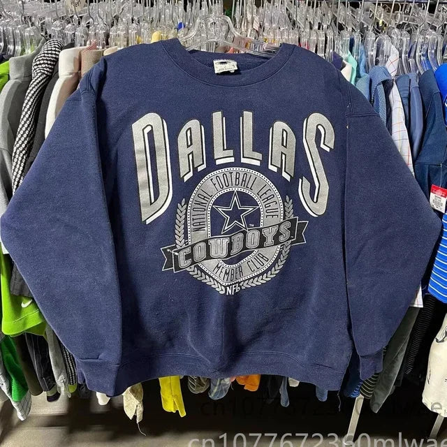 American College Style Crew neck Sweater Plus size Men's Women's High quality Winter Sweatshirt