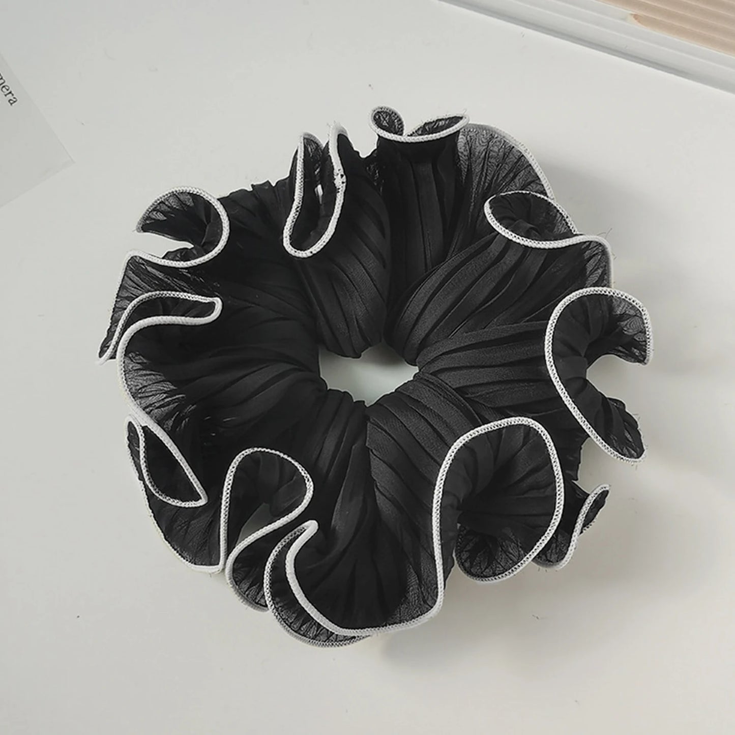 Fashion Style Big Scrunchies Hair ties For Bun Hairstyle Hair Accessories For Women Headwear