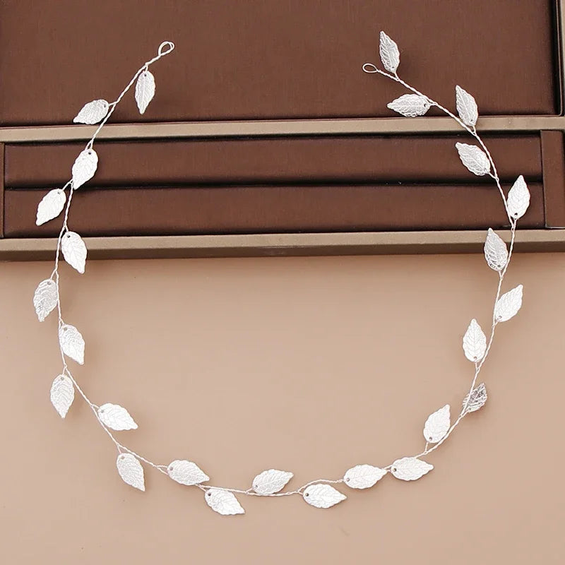 Pearl Headband  Hair Accessories Rhinestone Crystal Wedding Headband For Women Bride Head piece Hair Jewelry