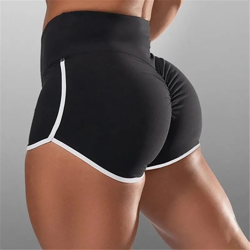 Quick-drying Running Shorts  High Waist Exercise  Sportswear