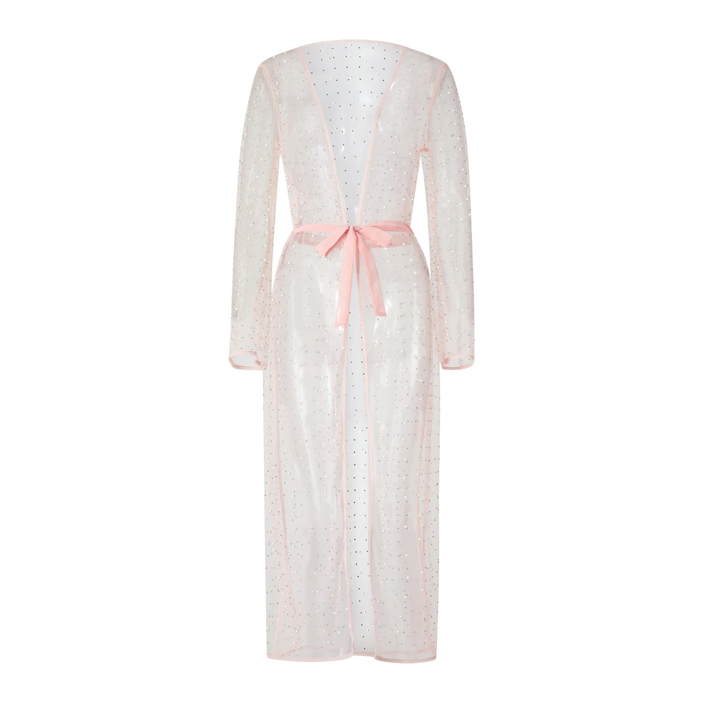 Women s Lightweight Kimono Cardigan with Tassel Trim Boho Style Beach Cover Up for Summer Vacation