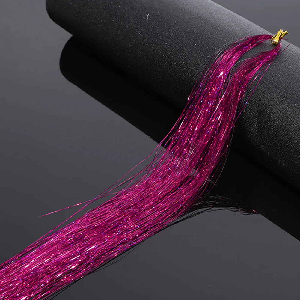 1PC Glitter Hair Tinsel Sparkling Tinsel  Hair Accessories