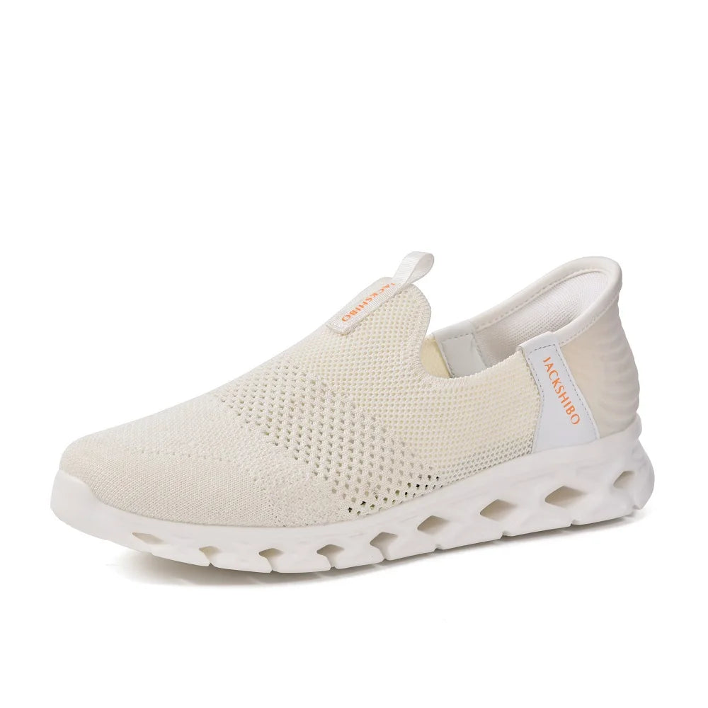 Slip on Sneakers  Walking Shoes with Arch Support Memory Foam